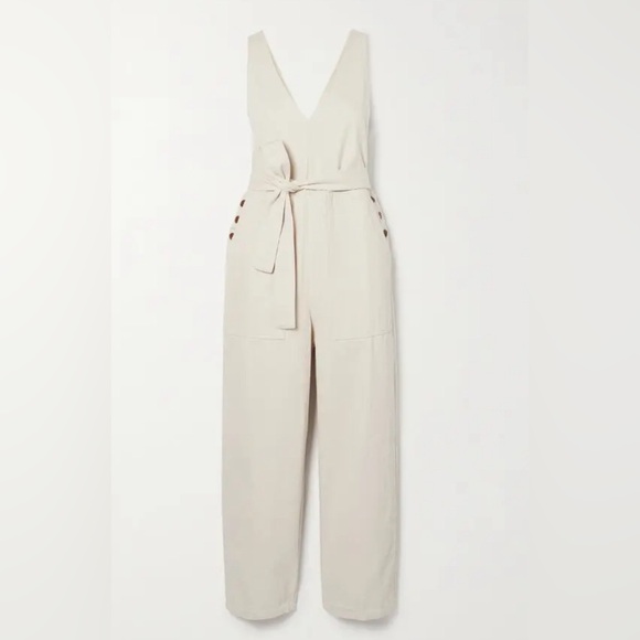 Alex Mill Pants - Alex Mill Millie Cream Jumpsuit